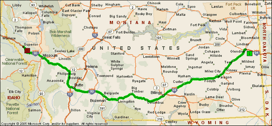 Day 1 Seattle to Sprague WA