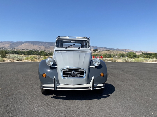 Restored Grey 2CV6 Charleston