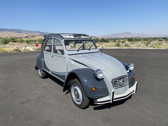 Restored Grey 2CV6 Charleston