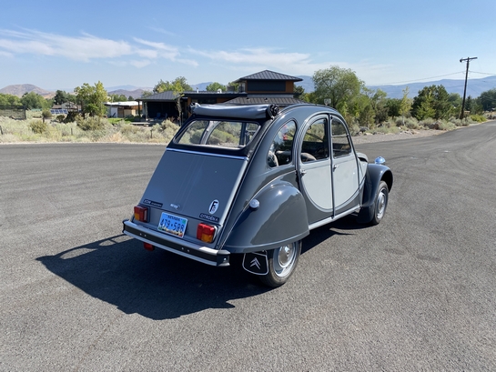 Restored Grey 2CV6 Charleston