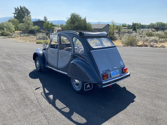 Restored Grey 2CV6 Charleston