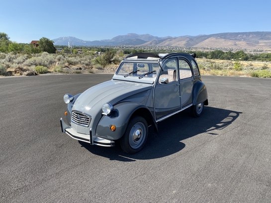 Restored Grey 2CV6 Charleston