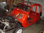Nicely restored Rouge Vallelunga 2CV Club; perfect daily driver