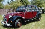 Great Red/Black 2CV Charleston
