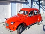 Perfectly restored Rouge Vallelunga 2CV6 Club