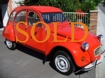 Almost New Old Stock Rouge Vallelunga 2CV 6 Club