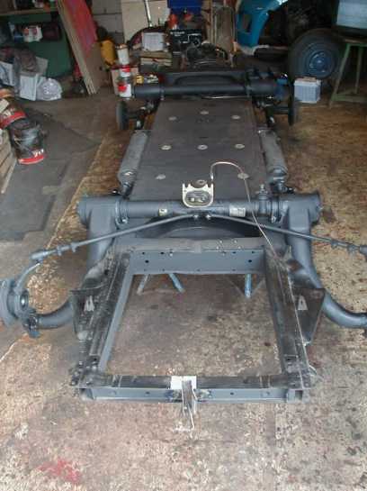 Frame ready to be installed