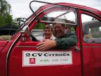 George's 2CV in Wisconsin